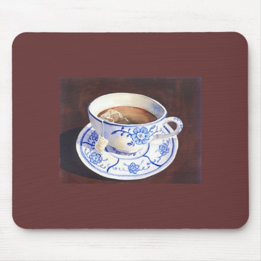 Teacup en Saucer Muismat (Voorkant)