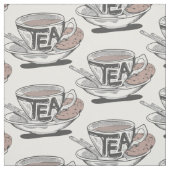 Teacup en saucer stof (Swatch)
