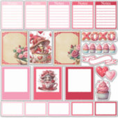 Teacup Gnome Gals en dingen Sticker (Voorkant)