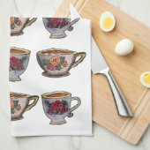 Teacup Kitchen Towel Theedoek (Quarter Fold)
