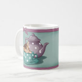 Teacup Kitten Koffiemok (Voorkant links)