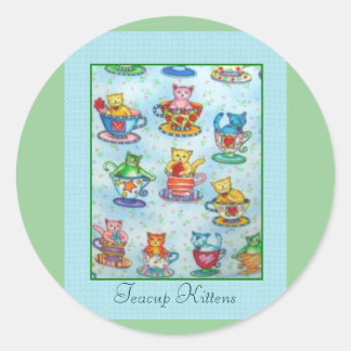 Teacup Kittens Stickers