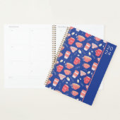  Teacup Peach Pattern Planner (Display)