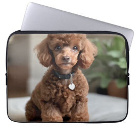 Teacup Poodle 2 Laptop Sleeve