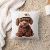 Teacup Poodle Tshirt Kussen (Deken)