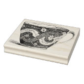   Teacup Rubber Kunststempel Rubberstempel (Stempel)