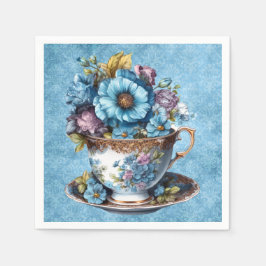 Teacup servetten perfect voor thee tijd