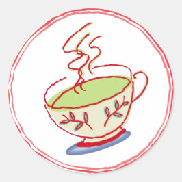 Teacup stickers