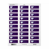 Teacup Tea Party Return Address Labels (Full Sheet)