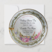 Teacup Tea Party Vrijgezellenfeest Kaart (Voorkant)