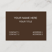 Teacup Teapot Its My Cup of Tea Visitekaartje (Achterkant)