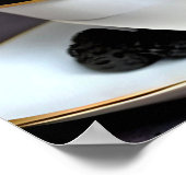 Teacup Yorkie Puppy in een Teacup Poster (Hoek)