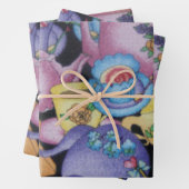 Teacups en Teapots Inpakpapier Vel (In situ)