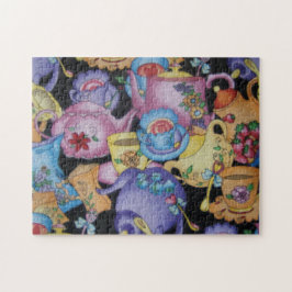 Teacups en Teapots Legpuzzel