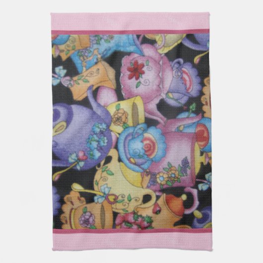 Teacups en Teapots Theedoek (Verticaal)