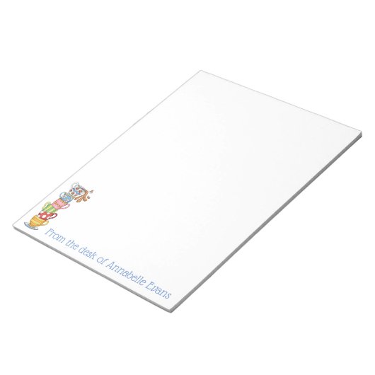 Teacups Notitieblok (Schuin)