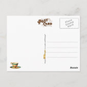 Teacups voor Tea Time Briefkaart (Achterkant)