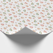  Teacups (White) patroon - Verpakkingspapier Cadeaupapier (Hoek)