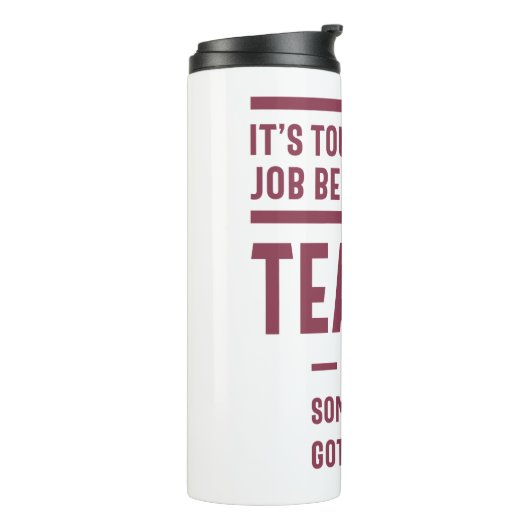 Teagan Personalized Name Birthday Gift Thermosbeker (Gedraaid links)