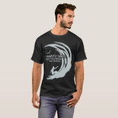 Teahupoo-Tahiti-Frans-Polynesië-Surf T-shirt (Voorkant volledig)