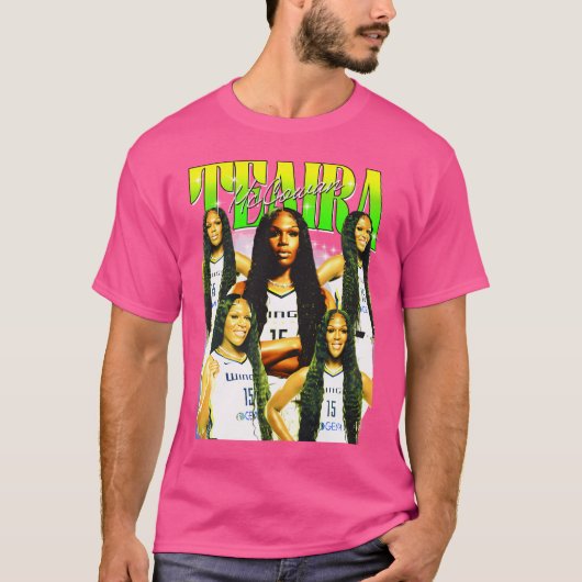 Teaira McCowan - Dallas Wings T-shirt (Voorkant)