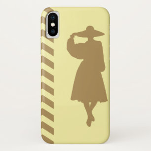 Teak Cream Neutral Chevrons Mode Case-Mate iPhone Case