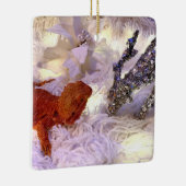 Teak de gevlekte drakenvrede op aarde keramisch ornament (Rechts)