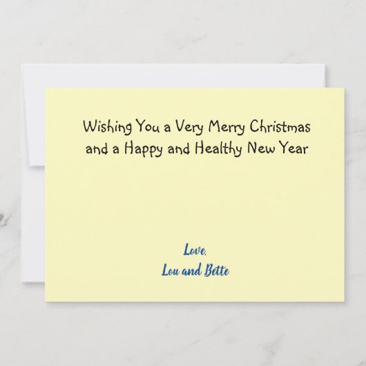 Teak de Kaart van de Vlat Vakantie van de Draak (Achterkant)