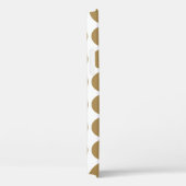 Teak Neutraal Stippen Case-Mate iPhone Case (Achterkant / Rechts)