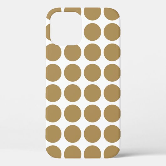 Teak Neutraal Stippen Case-Mate iPhone Case (Achterkant)