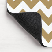 Teak Neutral Chevron Muismat (Hoek)