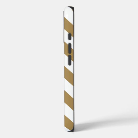 Teak Neutrale Chevrons Case-Mate iPhone Case (Achterkant / Links)