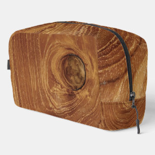 Teak Rustieke Houtstructuur Bruin Natuur Patroon F Toilettasje