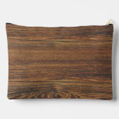 Teak Wood Grain met monogram Etui (Achterkant)