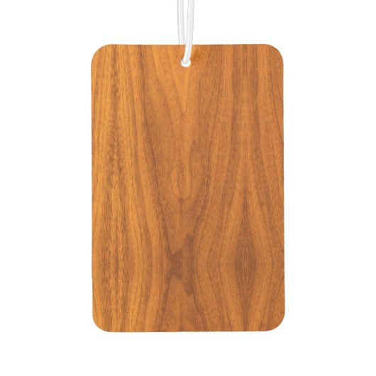 Teakfineer houtnerfstijl luchtverfrisser (Achterkant)