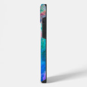 Teal Abalone Schelp Schildering iPhone Hoesje (Linkerkant)