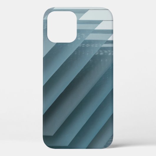 Teal and white digital wallpaper Case-Mate iPhone case (Achterkant)