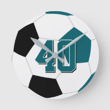 teal black or ANY team colors kids soccer