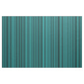Teal Black Stripes Stof (Yard (91,4 cm))