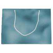 Teal Blue Bruiloft Groot Cadeauzakje (Voorkant)