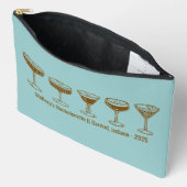 Teal Bridesmaid Espresso Martini Bachelorette Etui (Open)