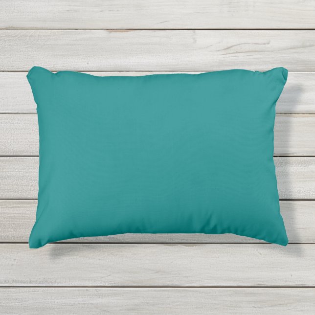 Teal Buitenkussen (Voorkant)