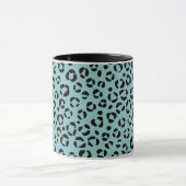 Teal Dierprint Mok (Midden)