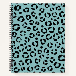 Teal Dierprint Notitieboek