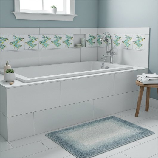 Teal Dragonfly splatter Tegeltje