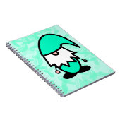 Teal Dwerg Notitieboek (Rechterzijde)