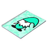 Teal Dwerg Notitieboek (Linkerzijde)