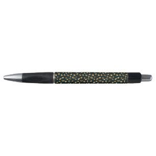 Teal en Goud Luipaard Serie Ontwerp 1 Pen