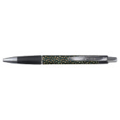 Teal en Goud Luipaard Serie Ontwerp 1 Pen (Achterkant)
