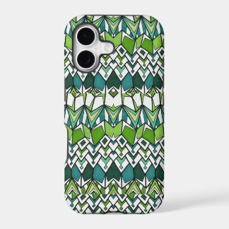 Teal en groene iPhone 5 Hoes